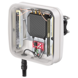 Taoglas THOR70 (Thunder) 5:1 Integrated Antenna for the Ericsson S700 Router, IP67 rated, wall or pole mount
